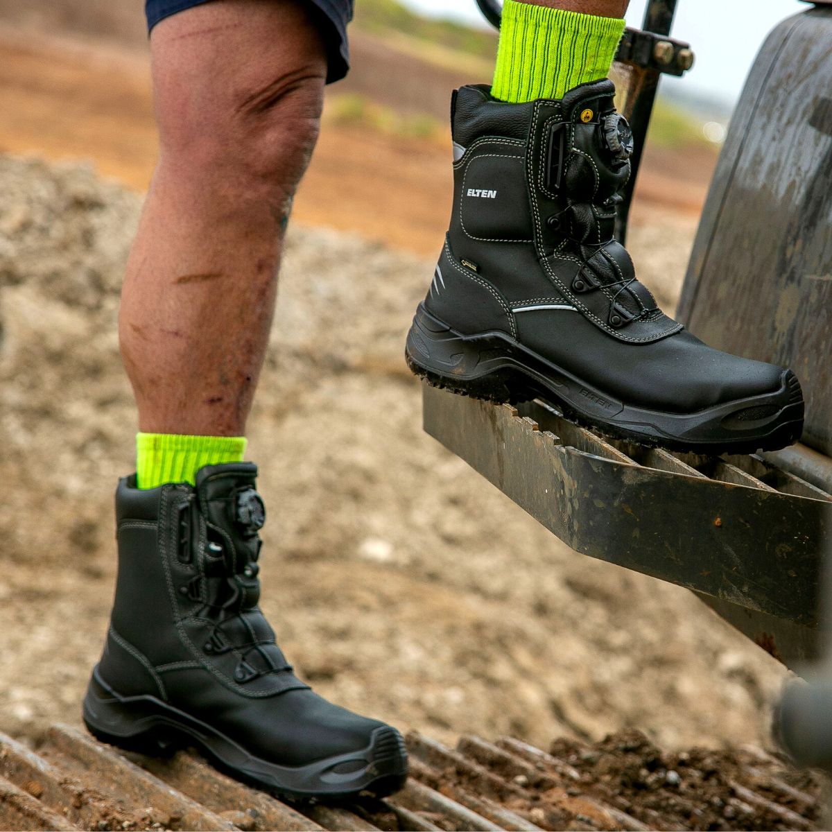 Non slip steel toe boots on sale