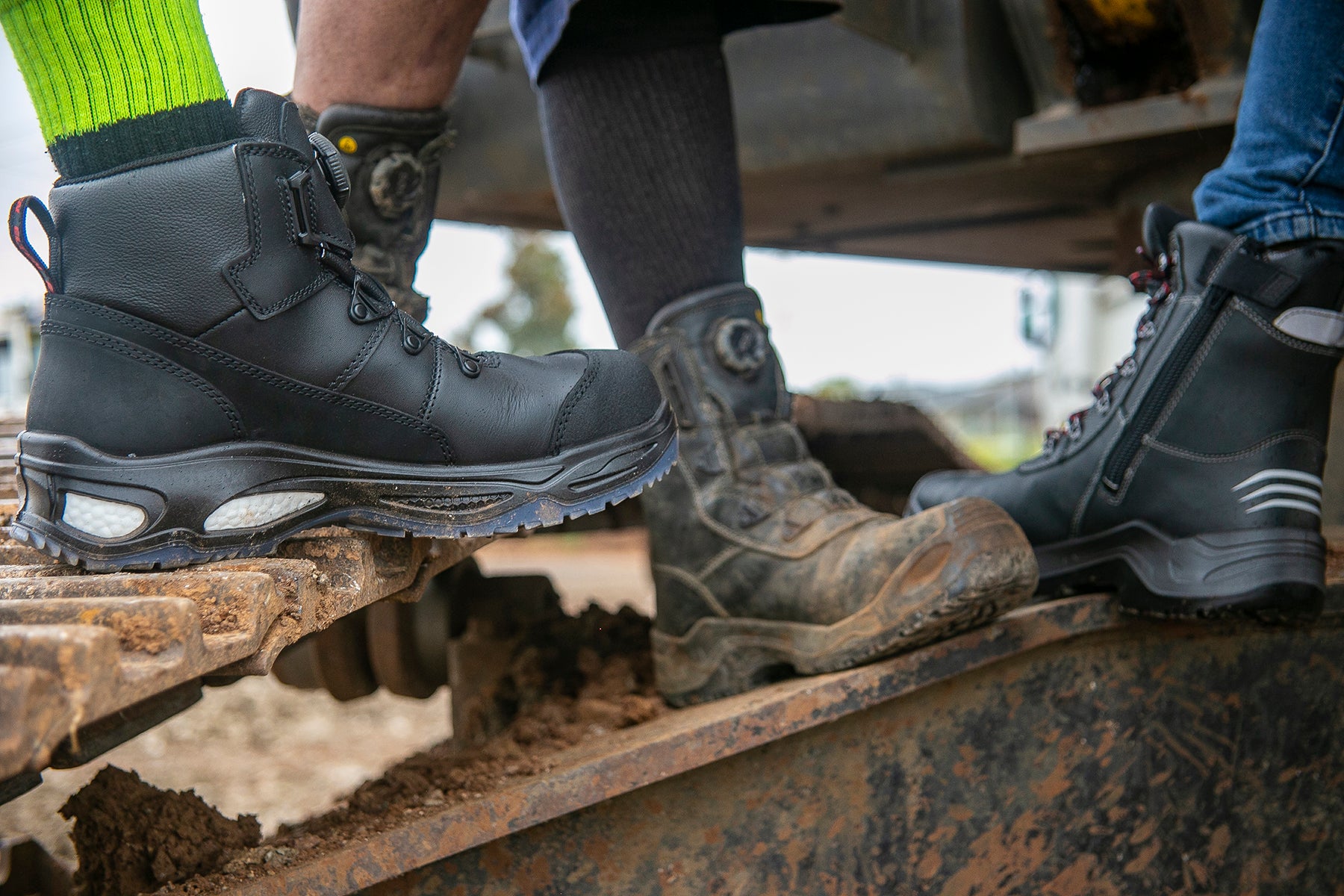 Oil resistant steel toe on sale boots